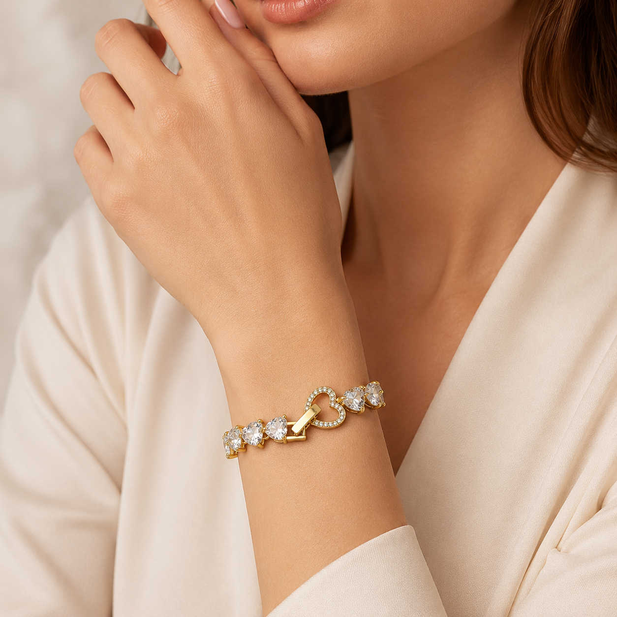 Bracciale Cristallo Pavé