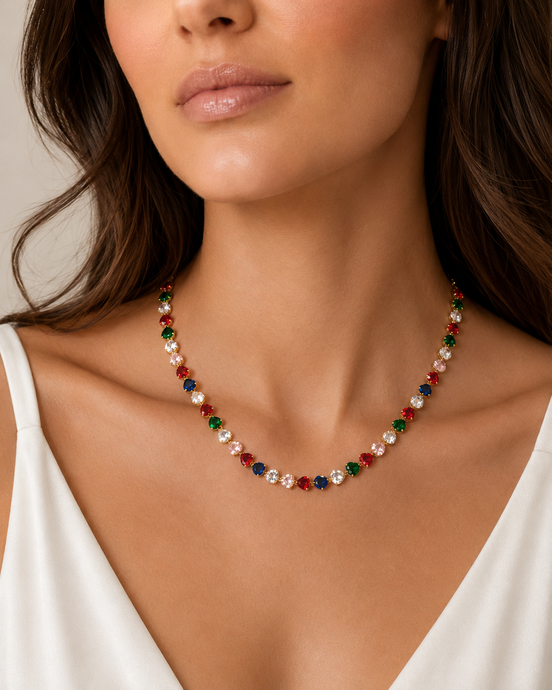 Collana Charme Multicolor