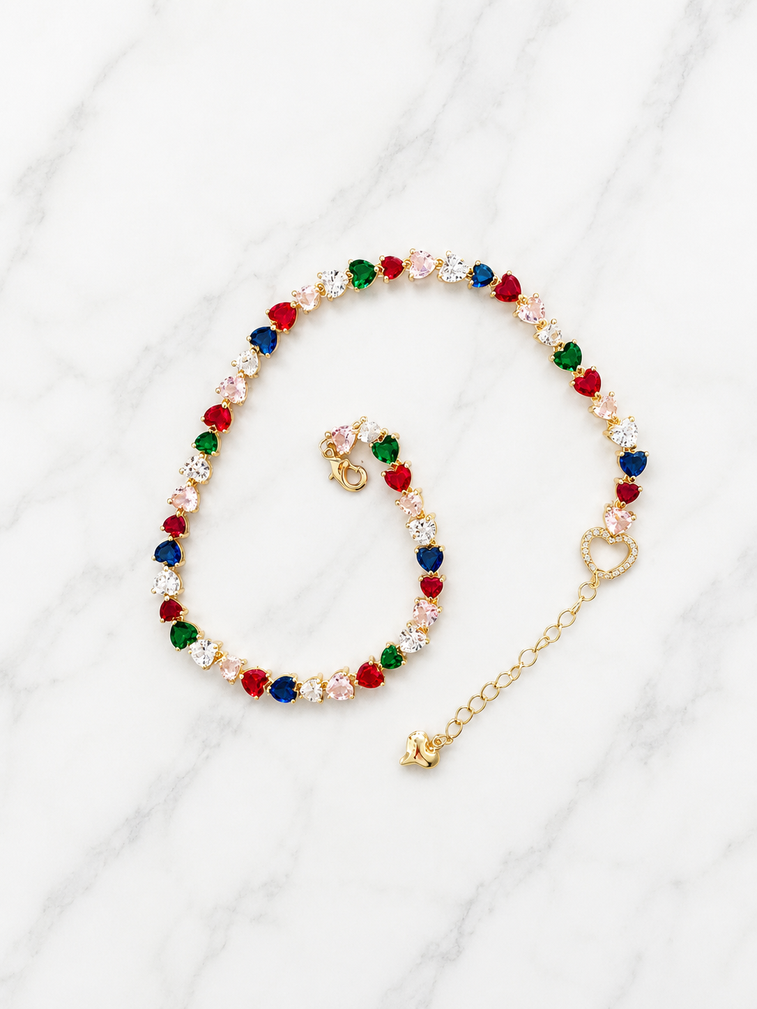 Collana Charme Multicolor