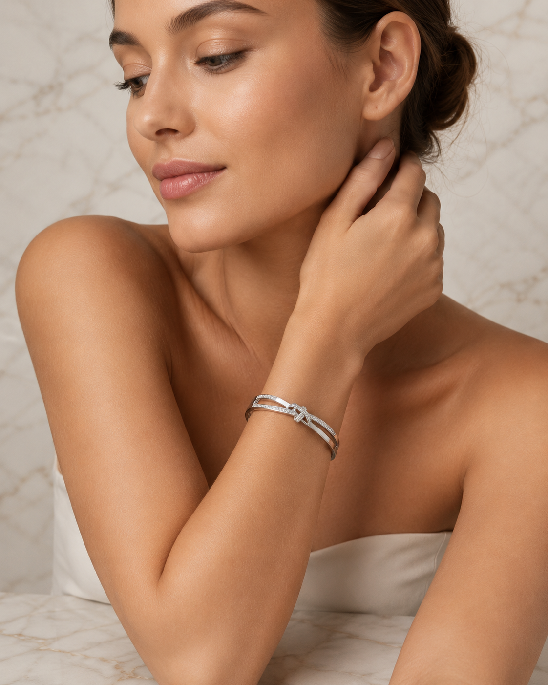 Bracciale Nodo Lumina Silver