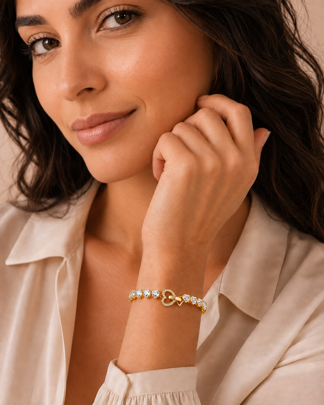 Bracciale Cristallo Pavé