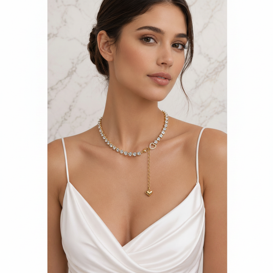 Collana cristalli model shot - 1:1