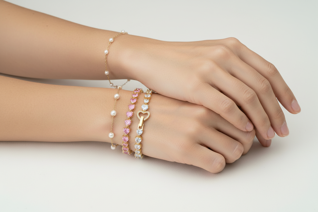 sostituisci i bracciali delle mani con quelli simili ai miei